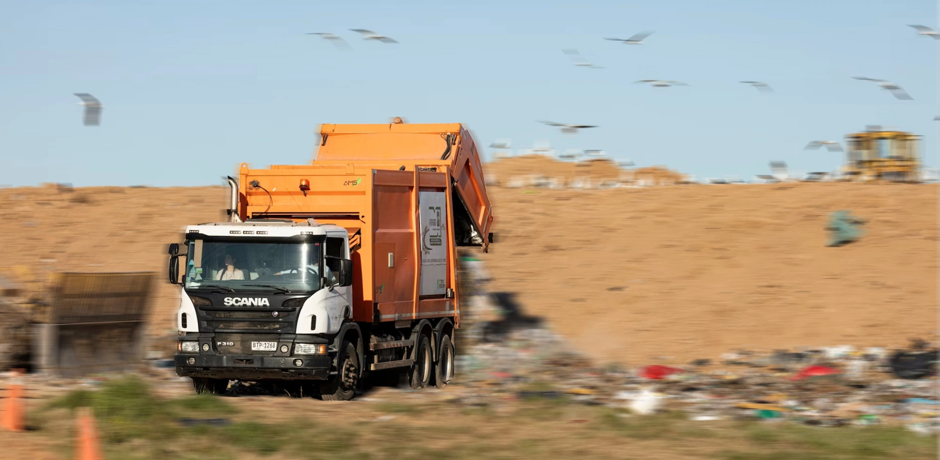Garbage Truck dash cam