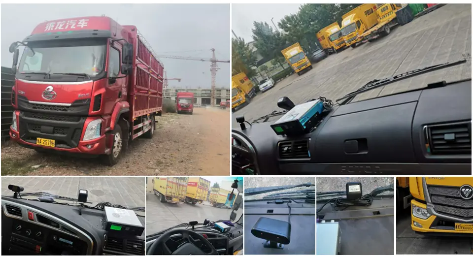 Concrete Mixer truck Camera System